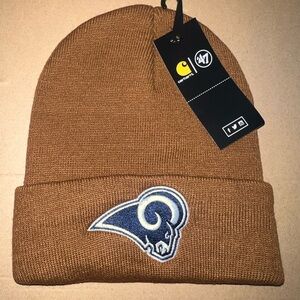 Carhartt x 47 Brand brown Los Angeles Rams Beanie